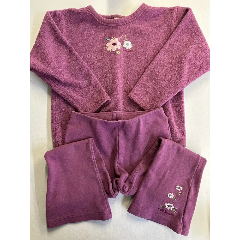 Vintage Oshkosh 2 Pc Outfit Made In Mexico Size Youth 6